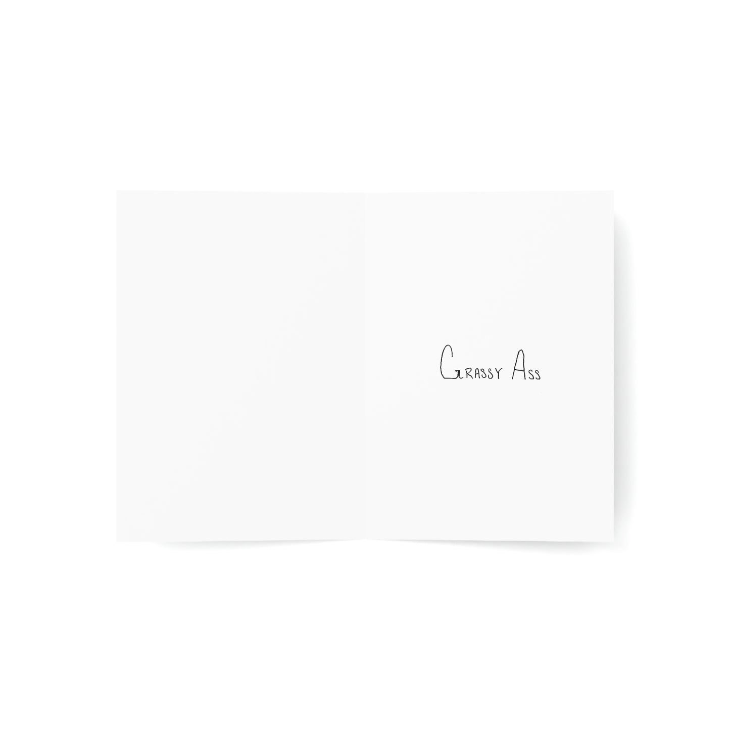 Thank You - Grassy Ass