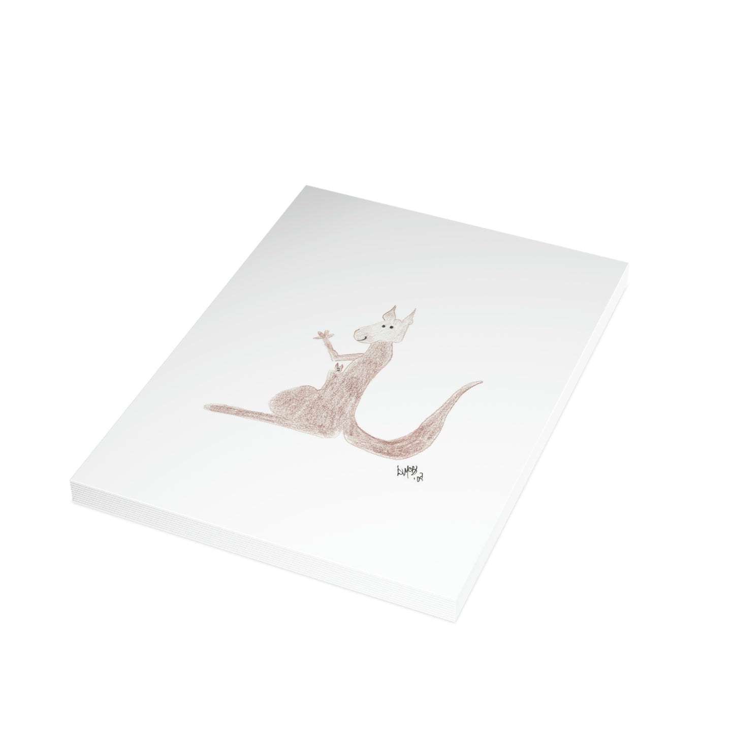Thinking of You/Miss You - What's Hoppening - Greeting Cards (1, 10, 30, and 50pcs)