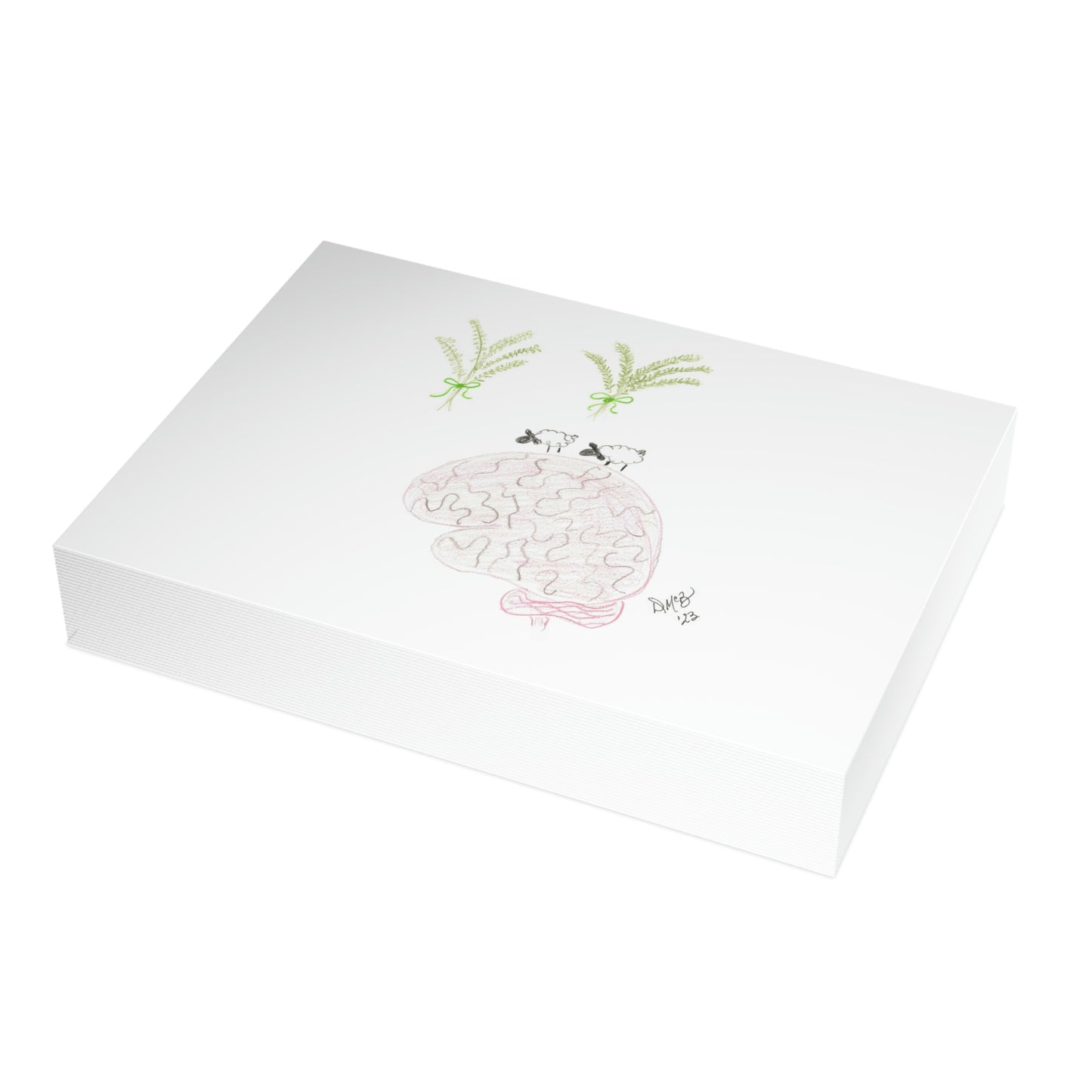 Thinking of You - Thyme After Thyme Ewe are on My Mind - Greeting Cards (1, 10, 30, and 50pcs)