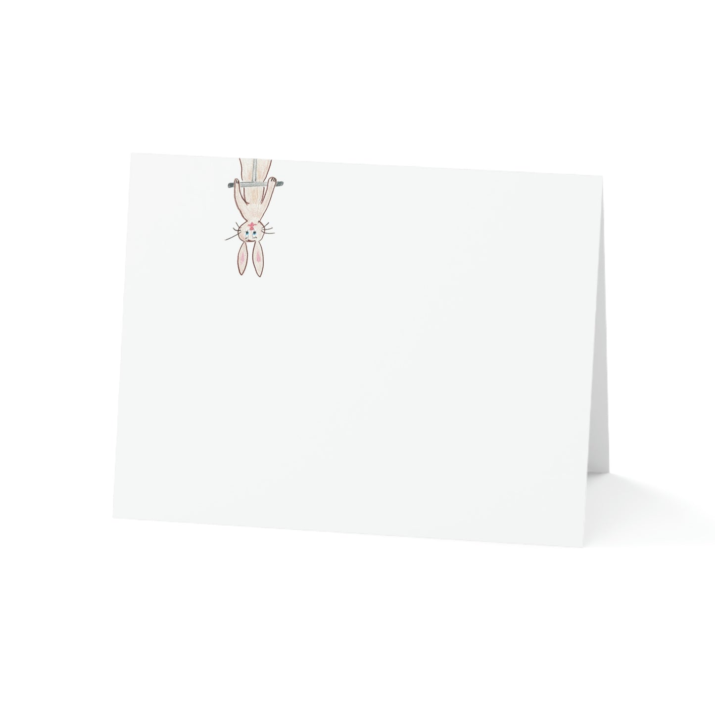 Easter - Hoppy Easter - Brown Bunny on Pogo Stick