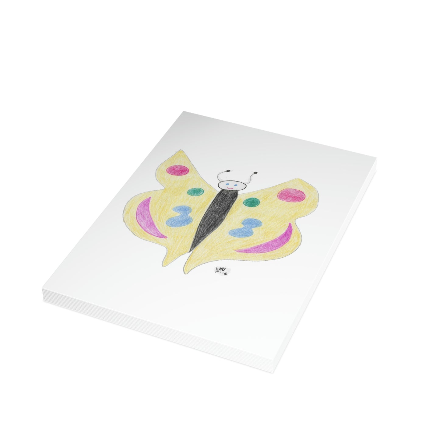 Thinking of You - Just Thought I Would Flutter By - Greeting Cards (1, 10, 30, and 50pcs)