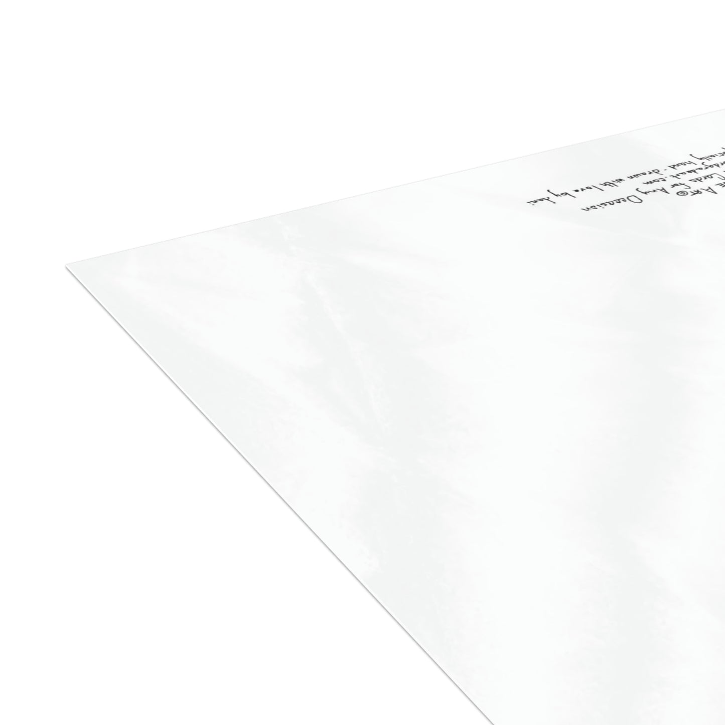 Thank You - Mercy Buckets - Greeting Cards (1, 10, 30, and 50pcs)