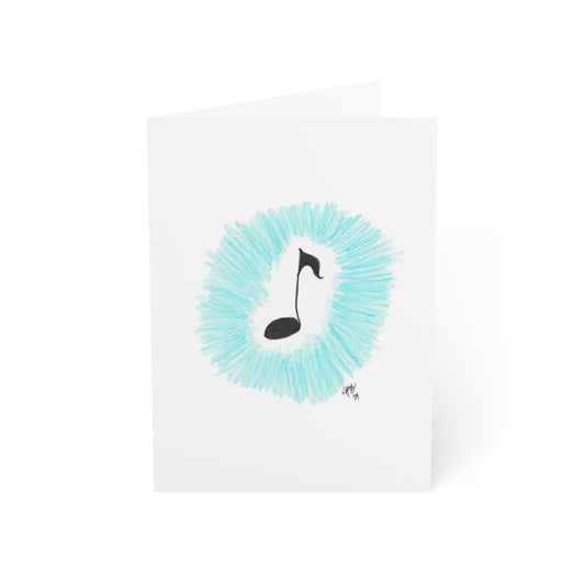 Thinking of You/Miss You - Just a Note out of the Blue - Greeting Cards (1, 10, 30, and 50pcs)
