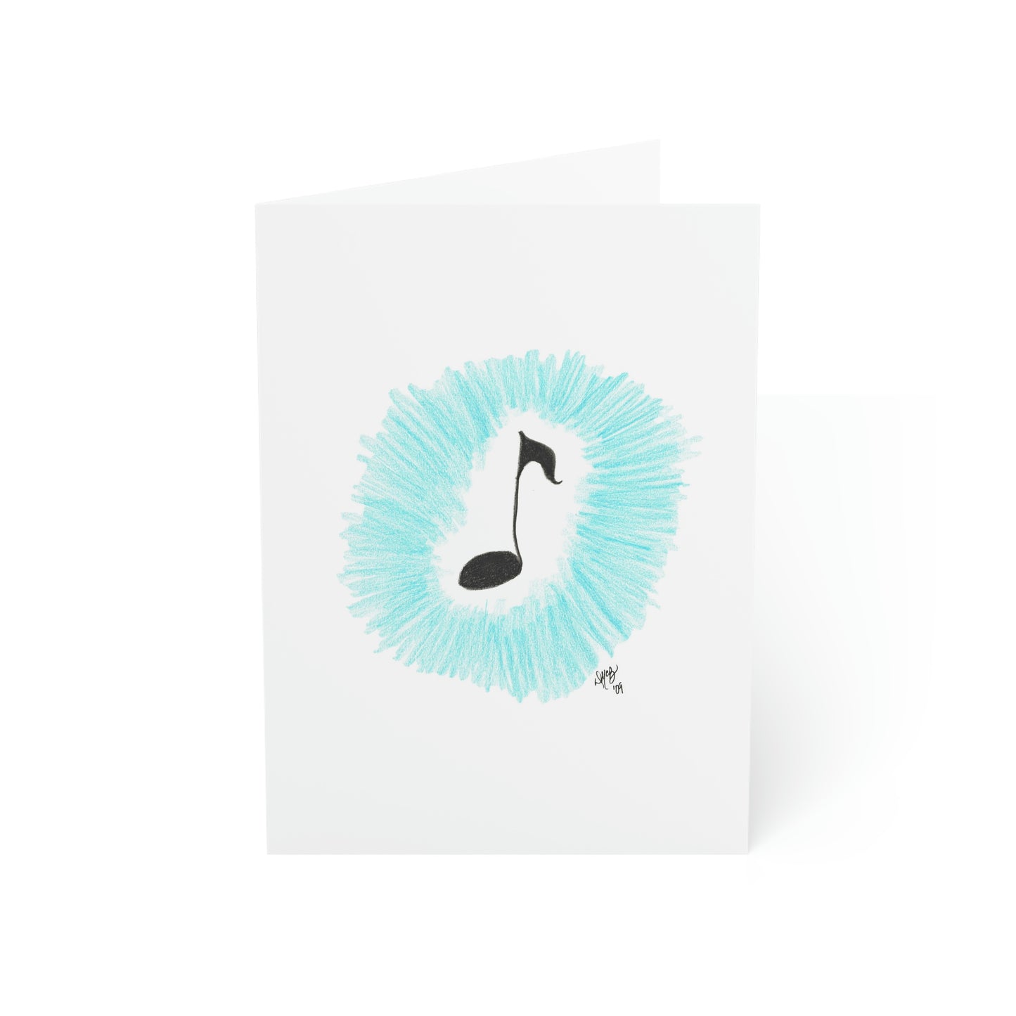 Thinking of You/Miss You - Just a Note out of the Blue - Greeting Cards (1, 10, 30, and 50pcs)