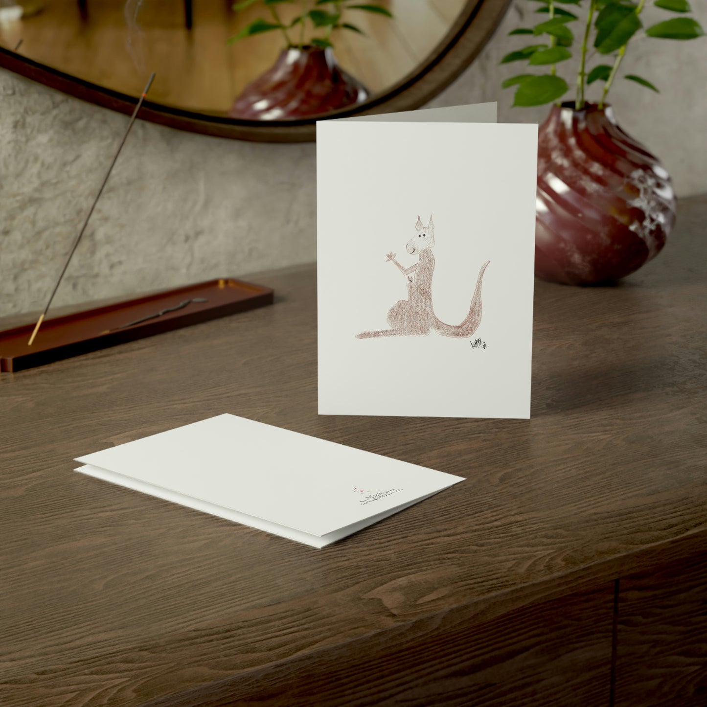 Thinking of You/Miss You - What's Hoppening - Greeting Cards (1, 10, 30, and 50pcs)