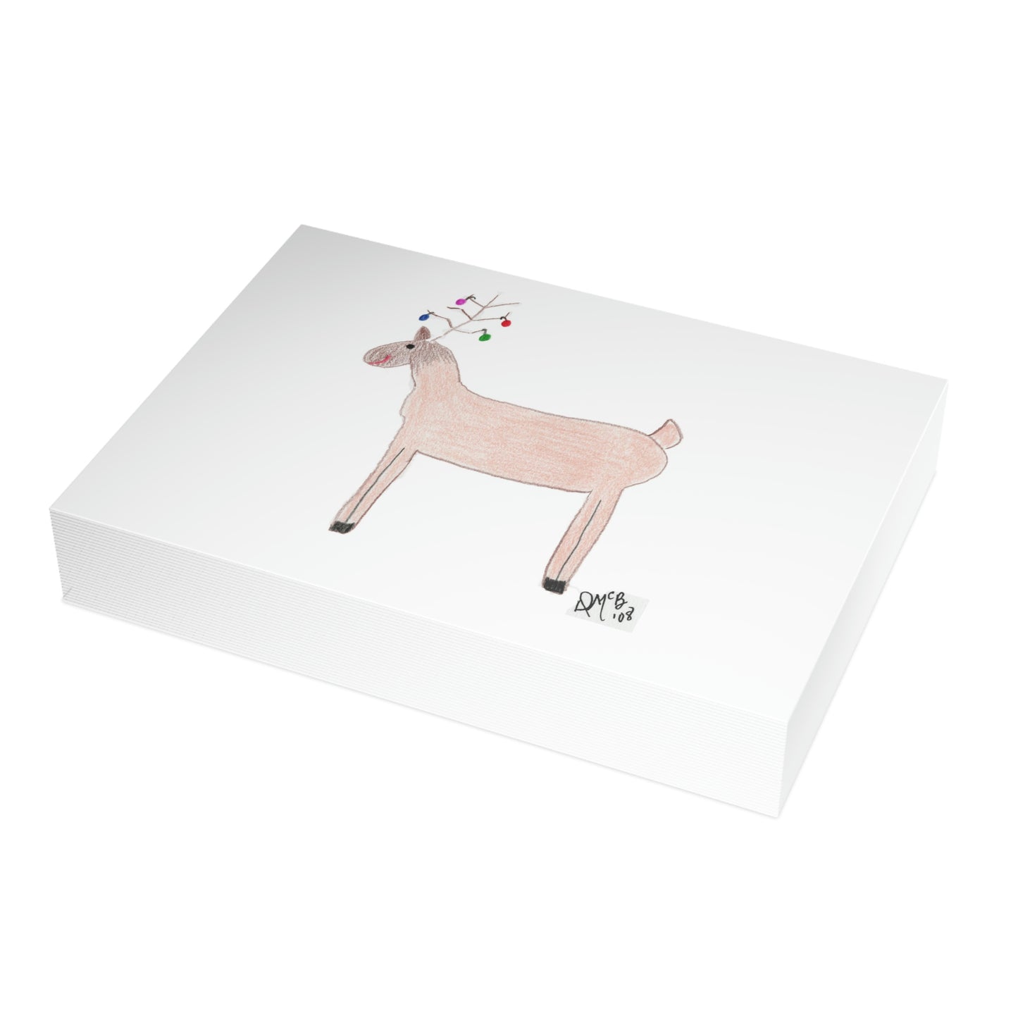 New Year - Happy Nude Deer