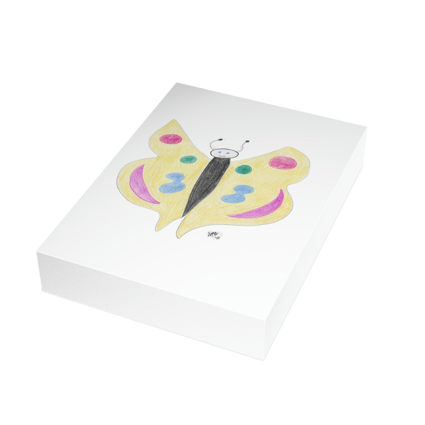 Thinking of You - Just Thought I Would Flutter By - Greeting Cards (1, 10, 30, and 50pcs)