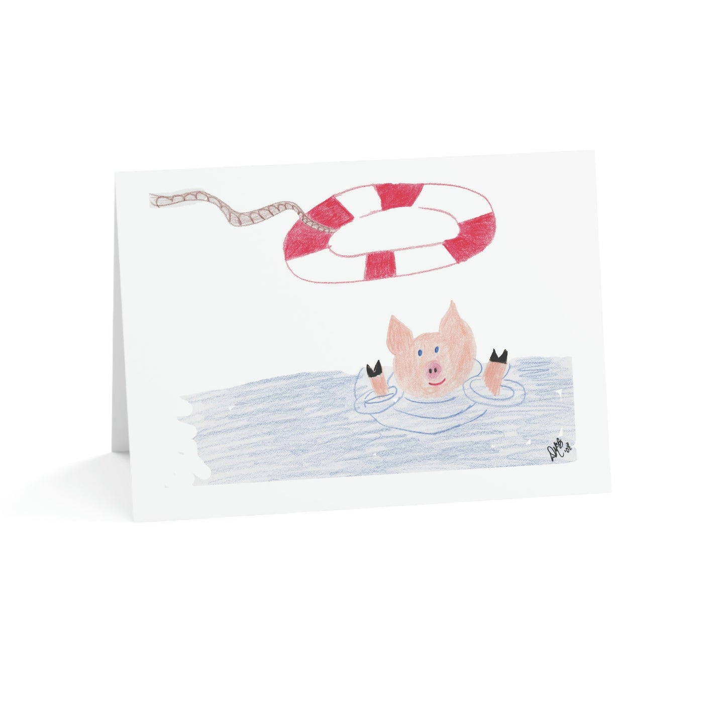 Thank You - Thanks for Saving My Bacon - Greeting Cards (1, 10, 30, and 50pcs)