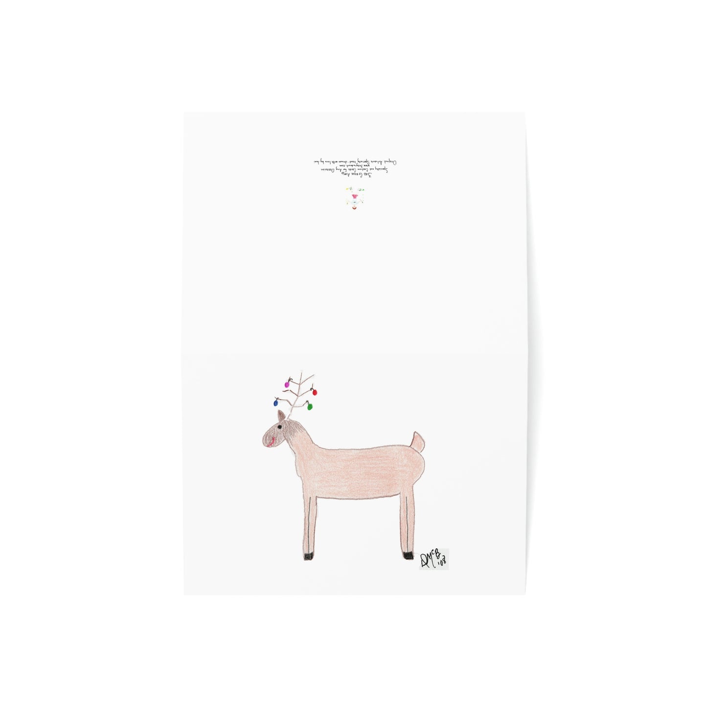 New Year - Happy Nude Deer