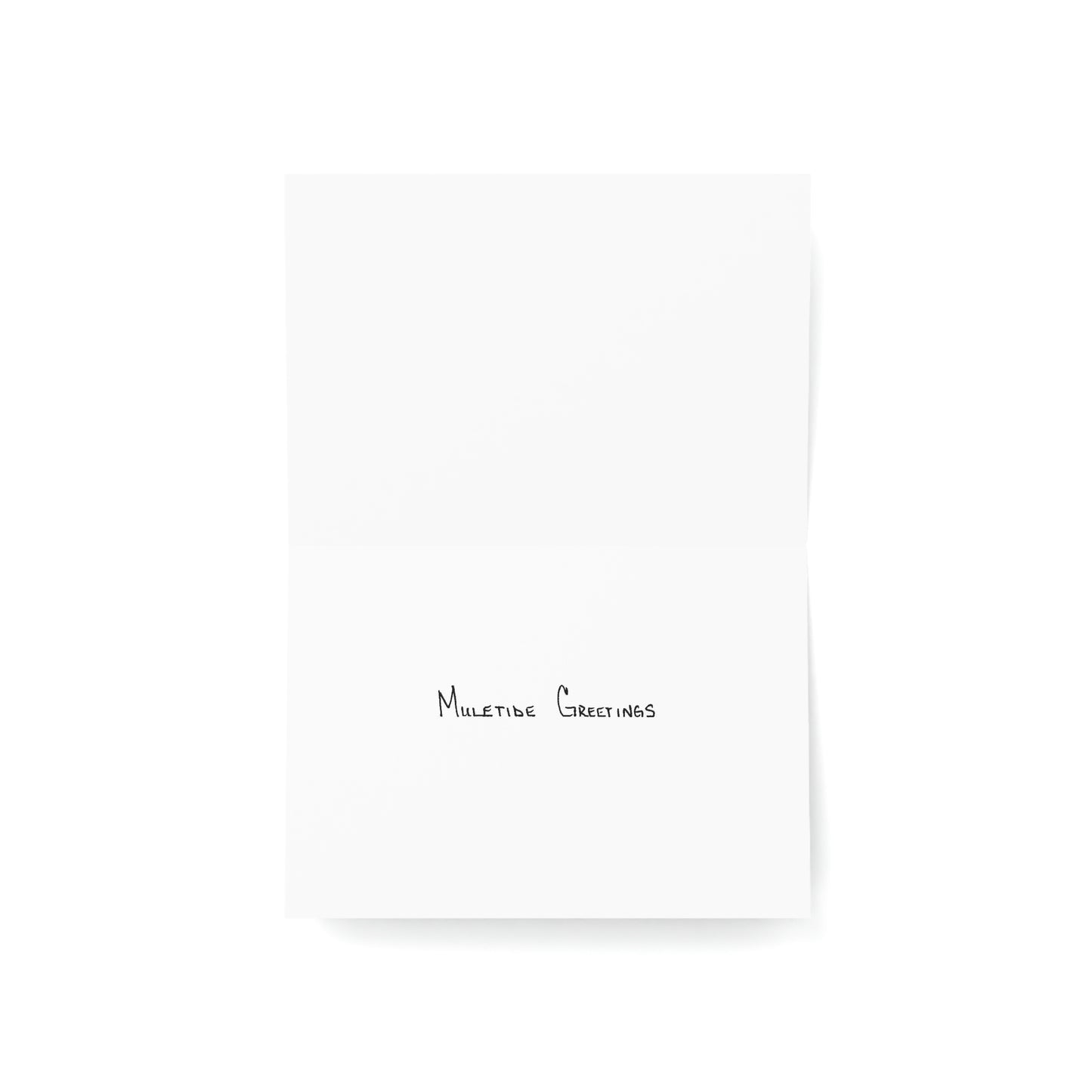 Christmas - Muletide Greetings