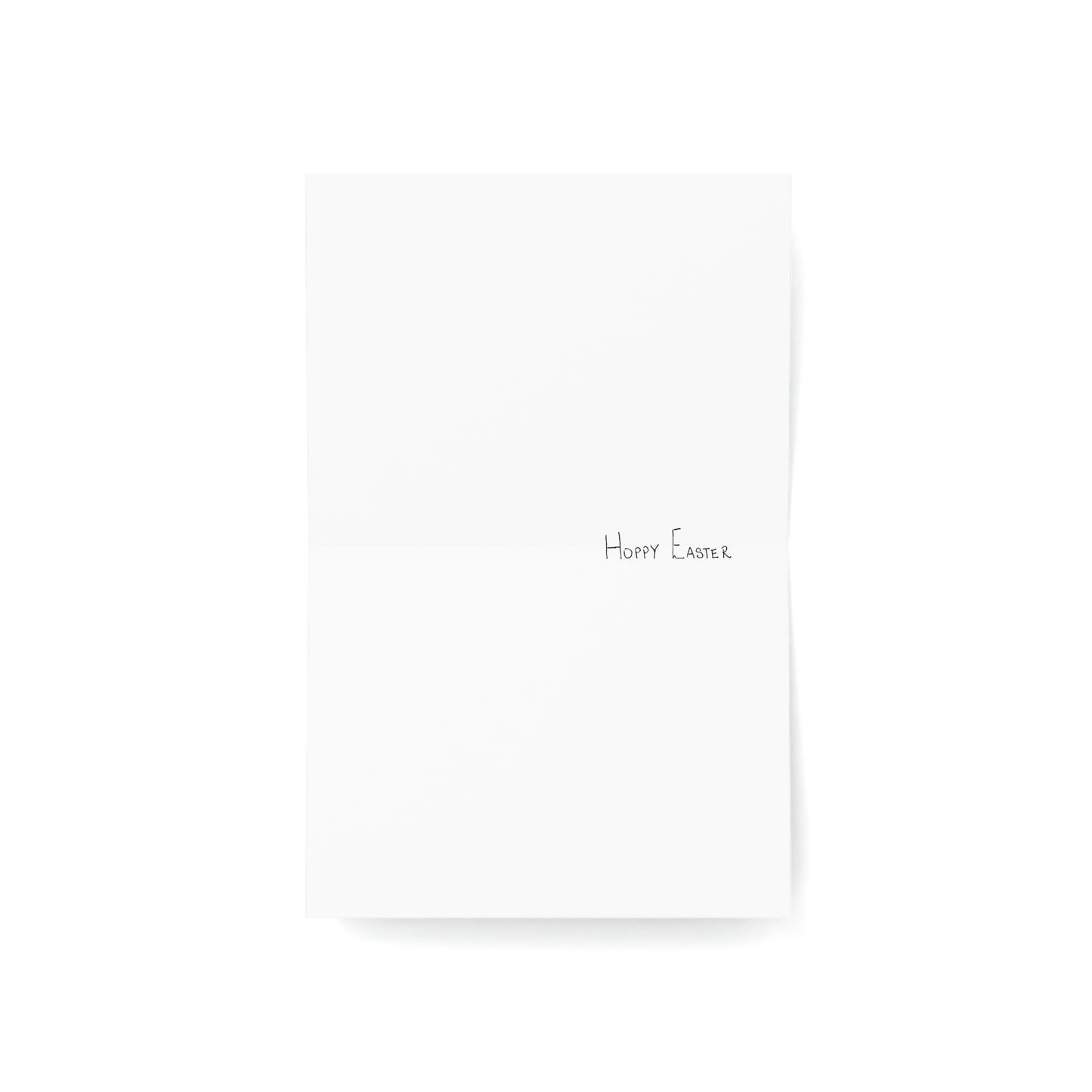 Easter - Hoppy Easter - Brown Bunny on Pogo Stick