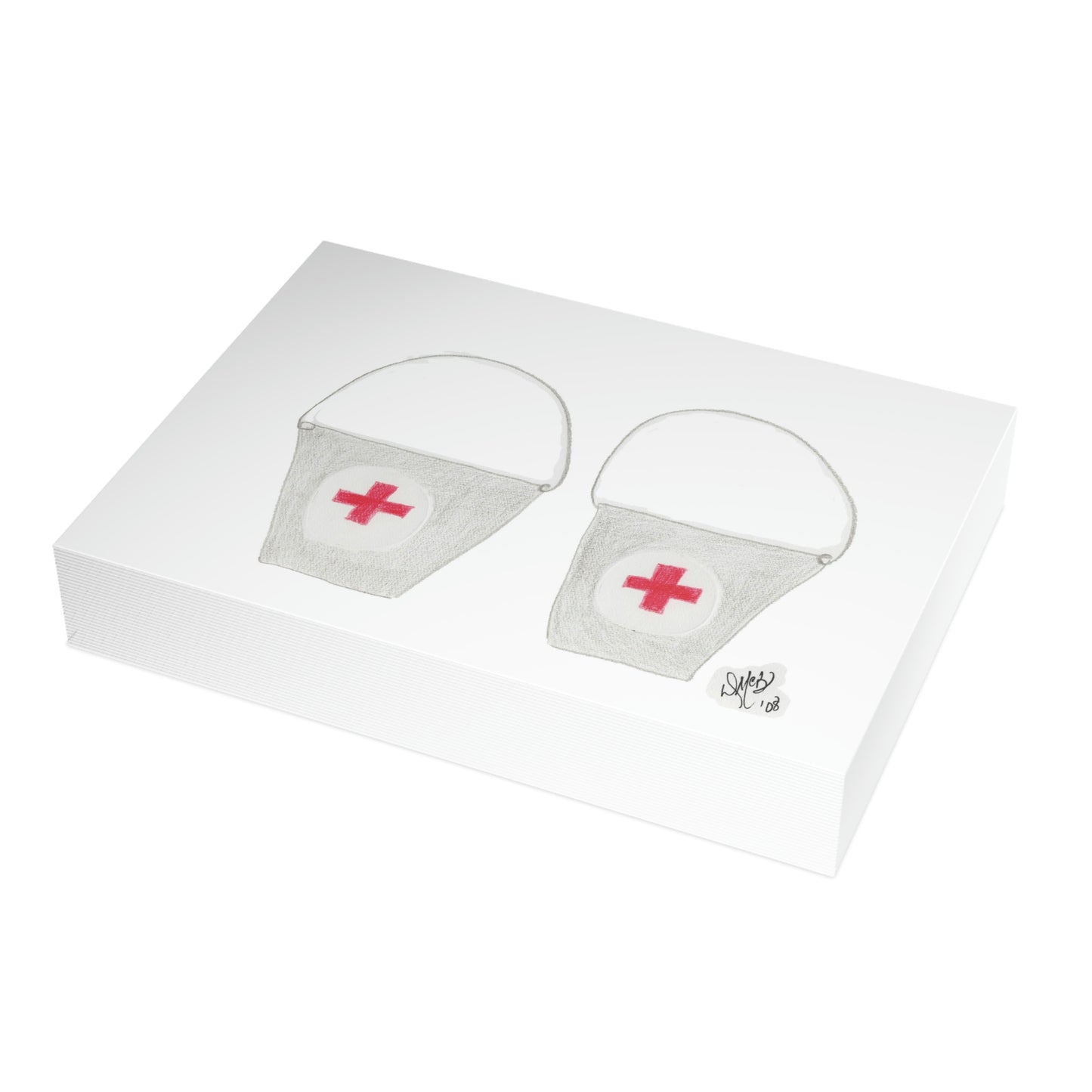 Thank You - Mercy Buckets - Greeting Cards (1, 10, 30, and 50pcs)