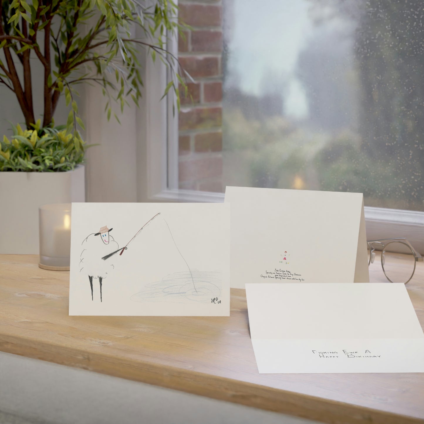 Happy Birthday - Fishing Ewe a Happy Birthday