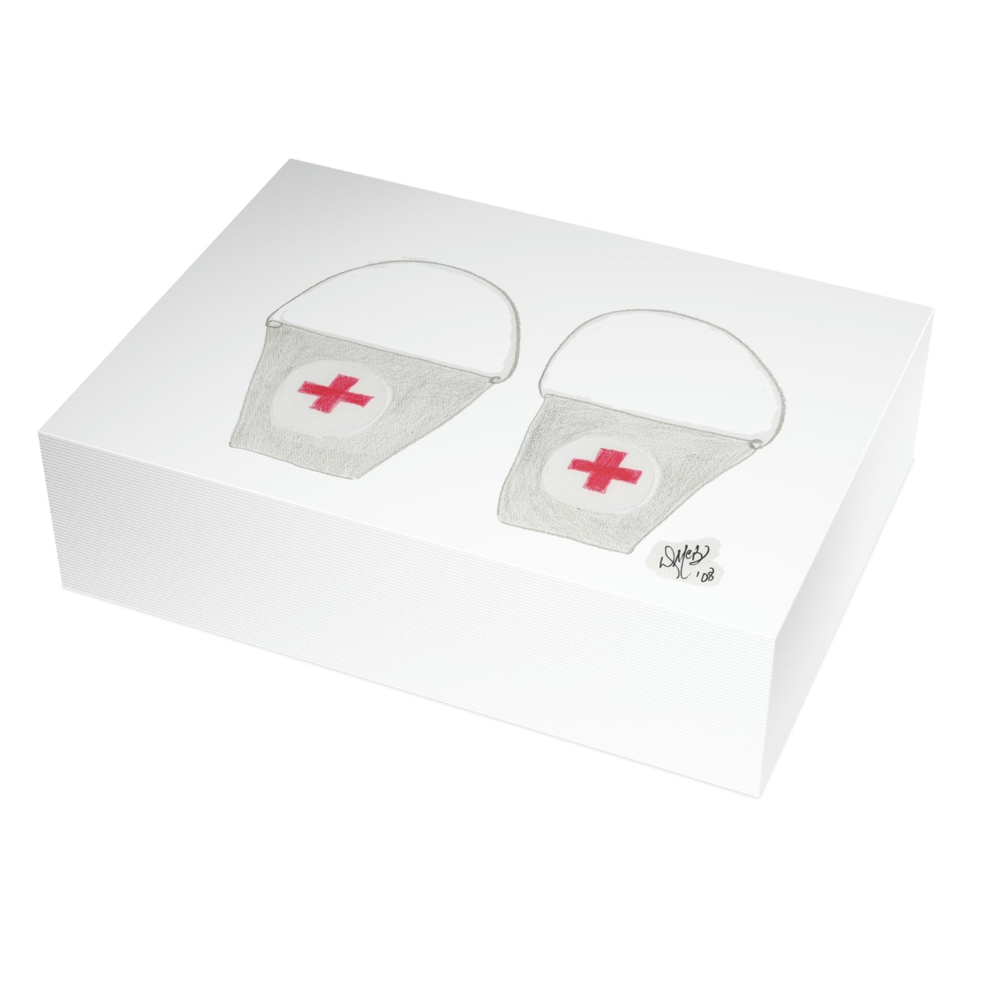 Thank You - Mercy Buckets - Greeting Cards (1, 10, 30, and 50pcs)