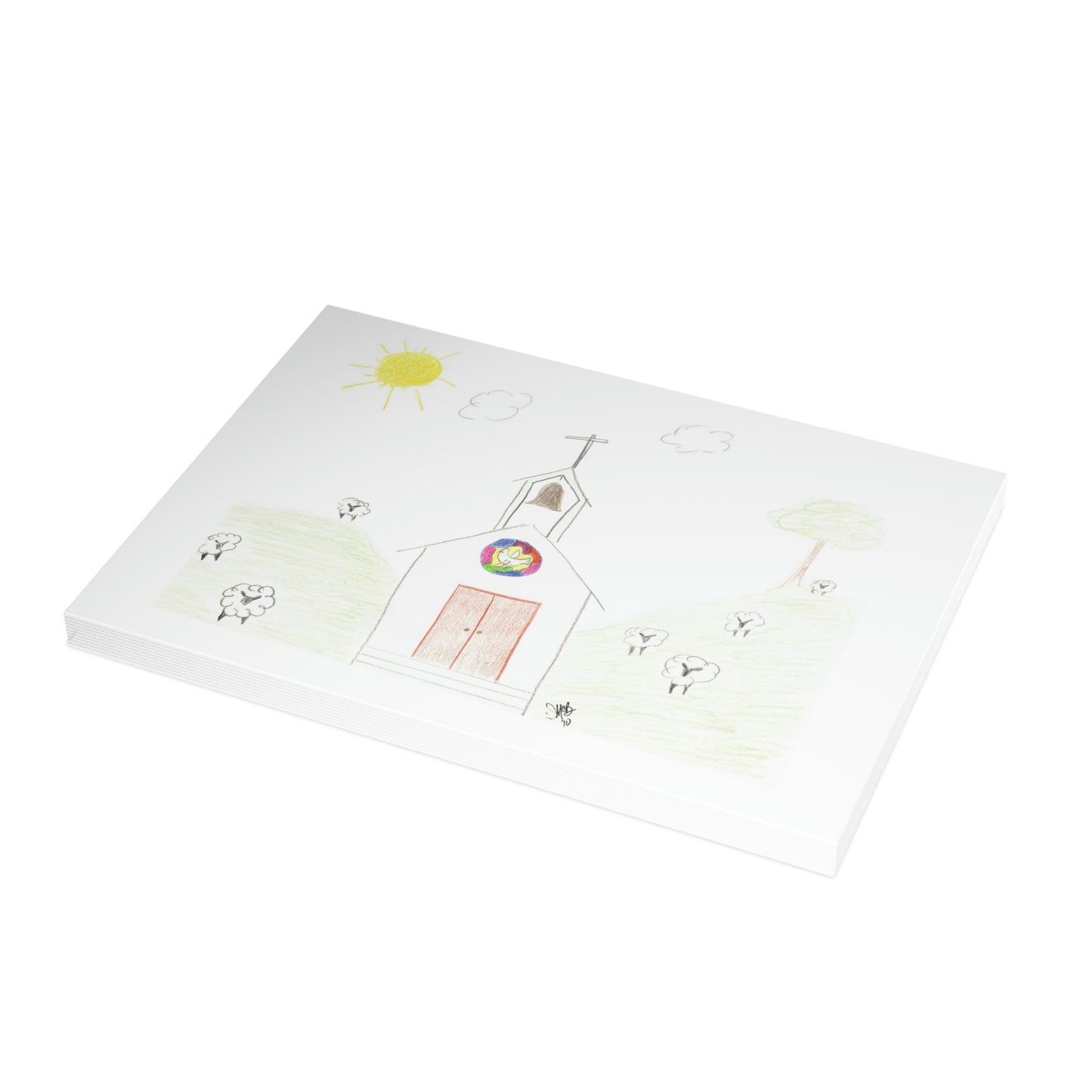 Welcome - We Welcome Ewe to Our Flock - Greeting Cards (1, 10, 30, and 50pcs)