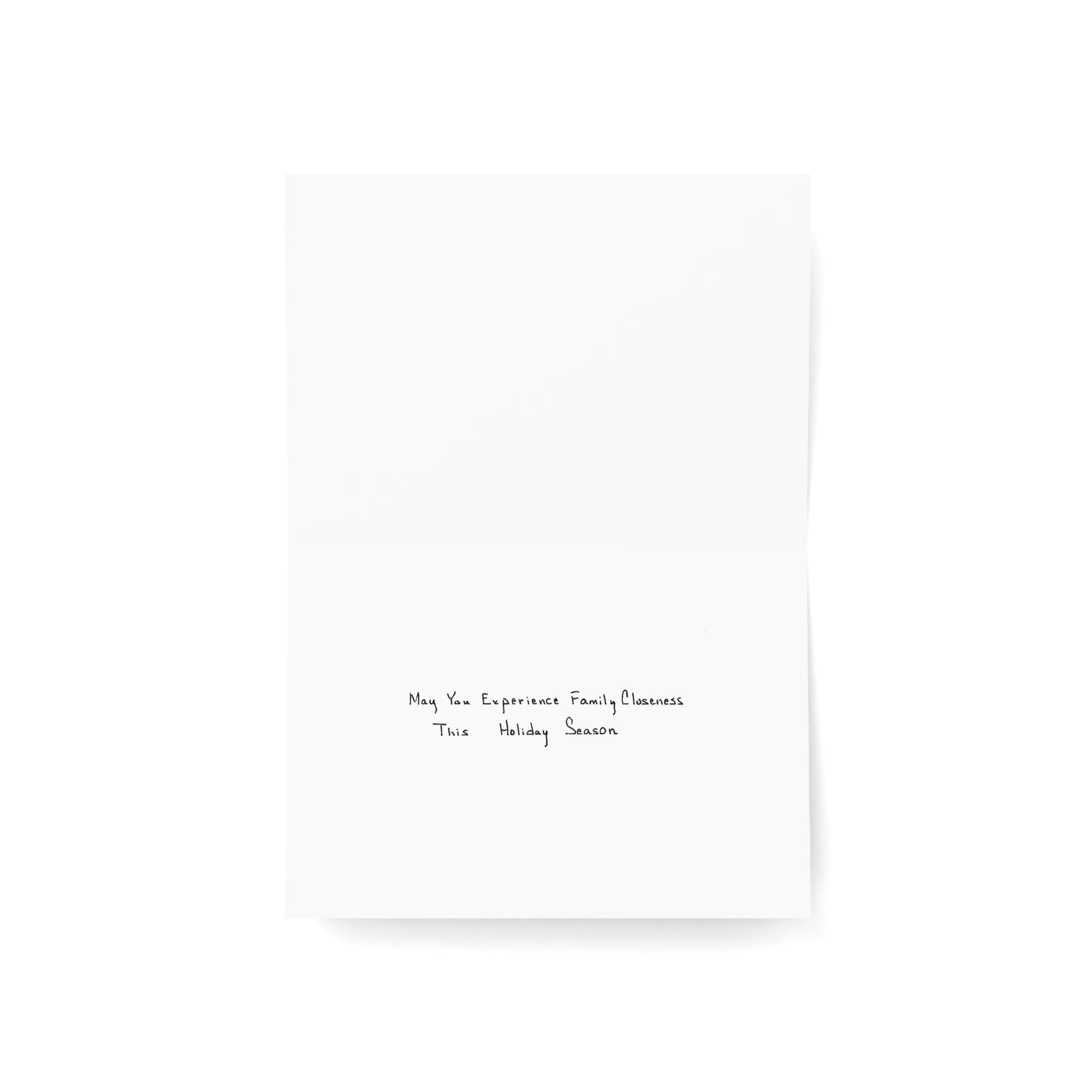 Christmas - May You Experience Family Closeness