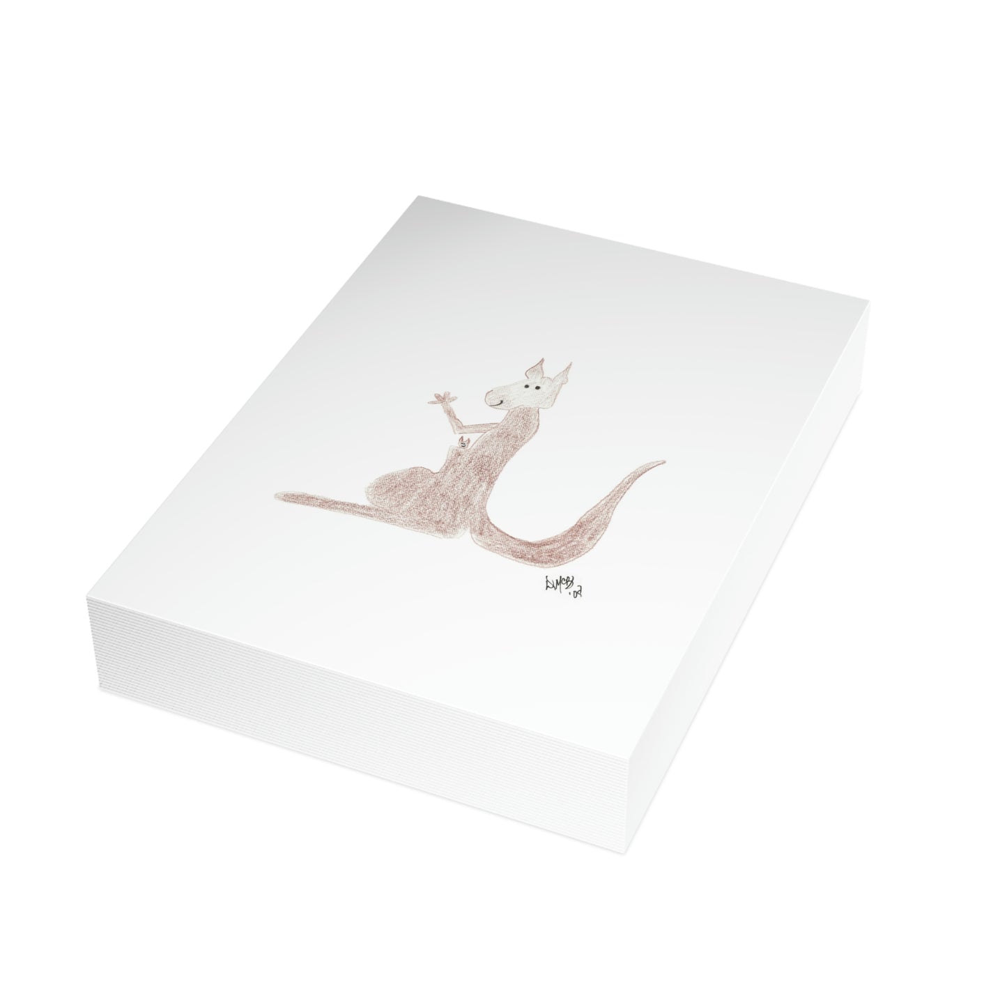 Thinking of You/Miss You - What's Hoppening - Greeting Cards (1, 10, 30, and 50pcs)