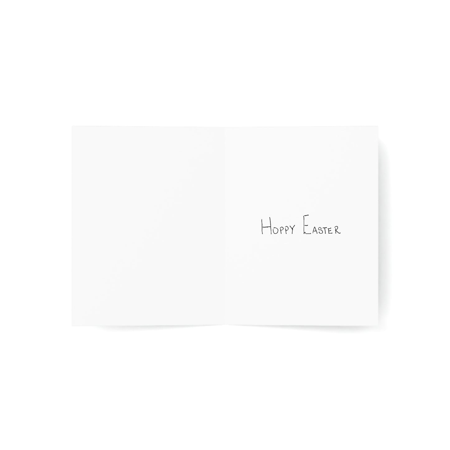 Easter - Hoppy Easter - Brown Bunny on Pogo Stick