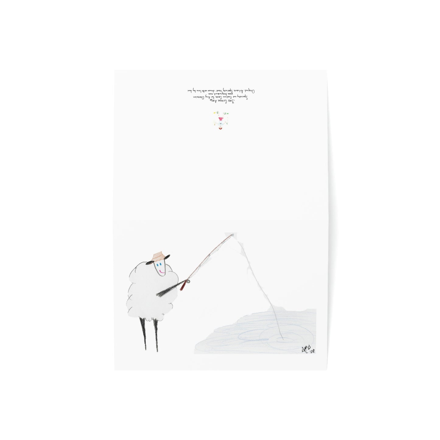 Happy Birthday - Fishing Ewe a Happy Birthday