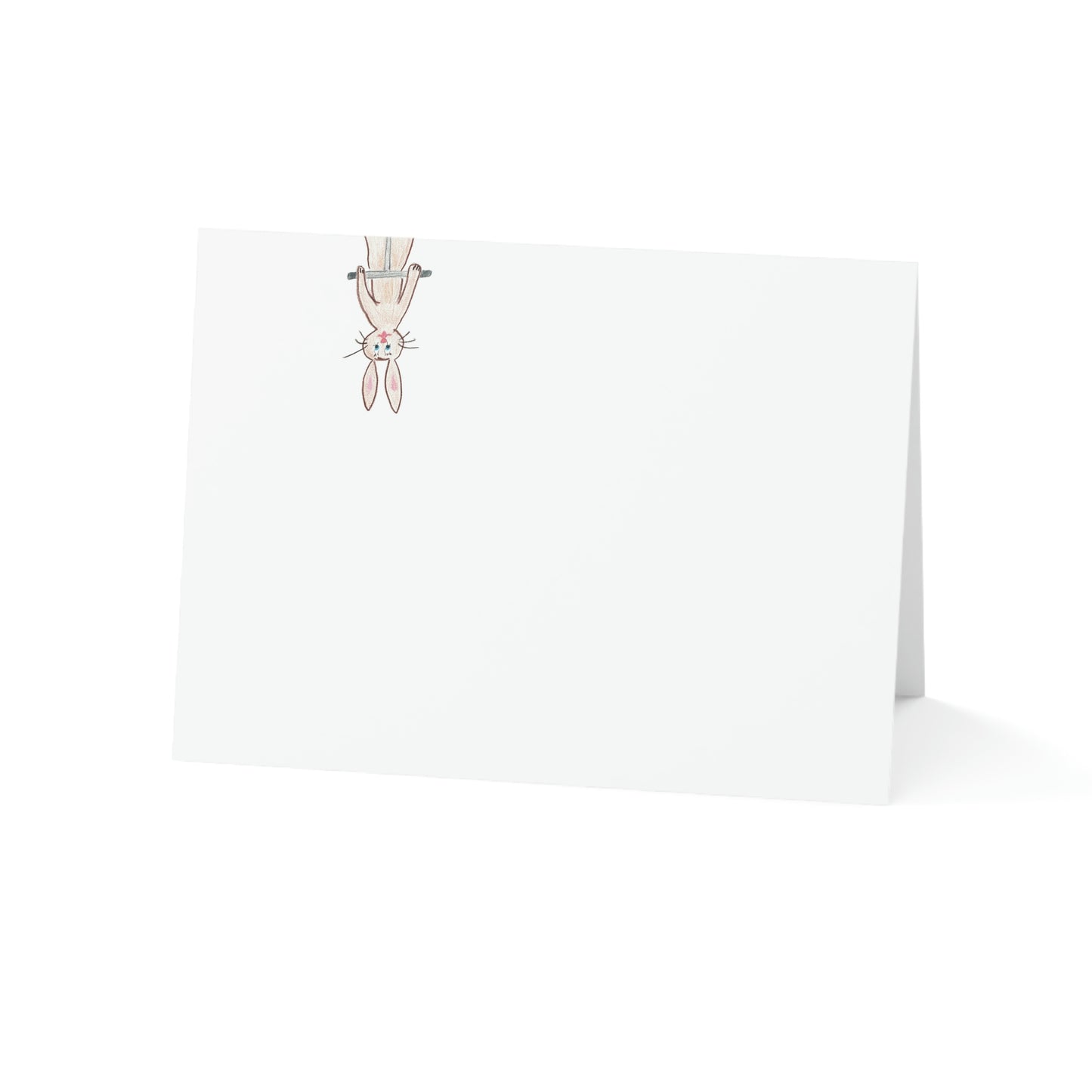 Easter - Hoppy Easter - Brown Bunny on Pogo Stick