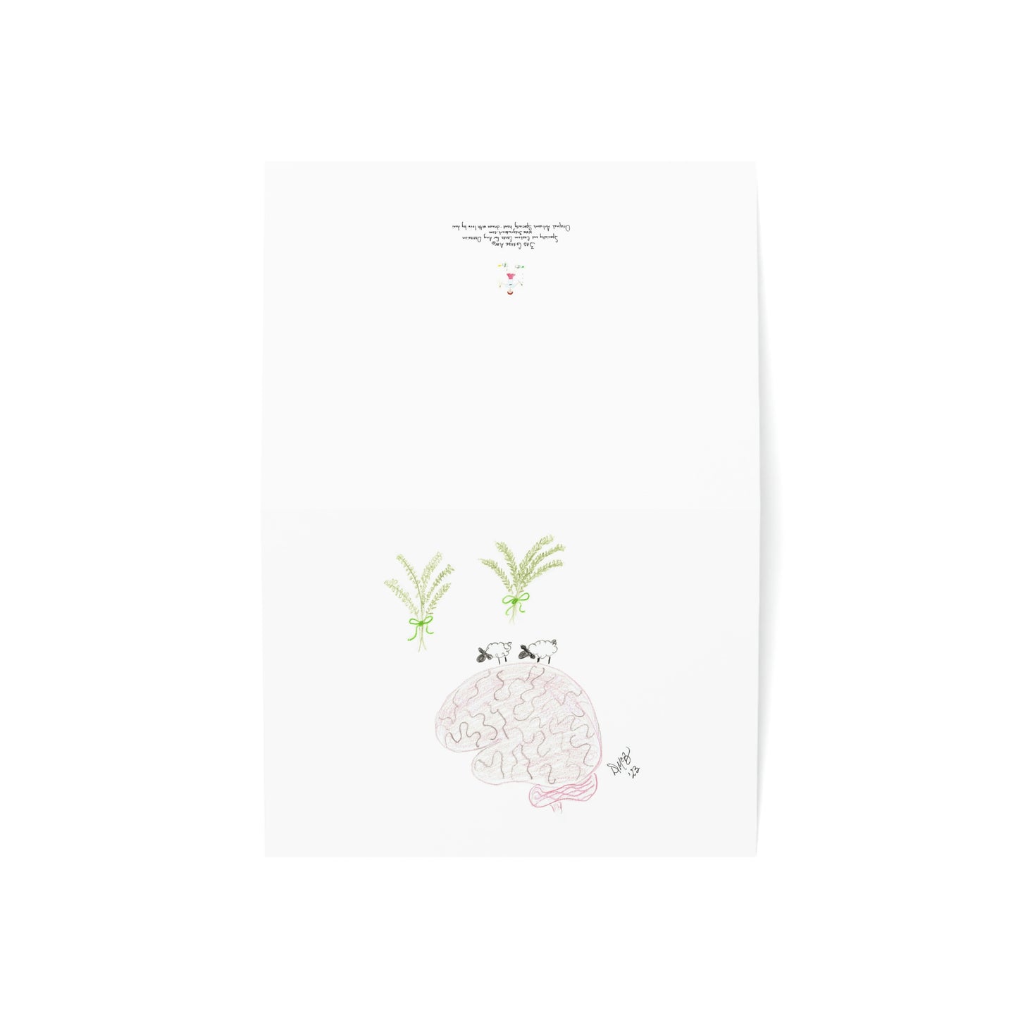 Thinking of You - Thyme After Thyme Ewe are on My Mind - Greeting Cards (1, 10, 30, and 50pcs)