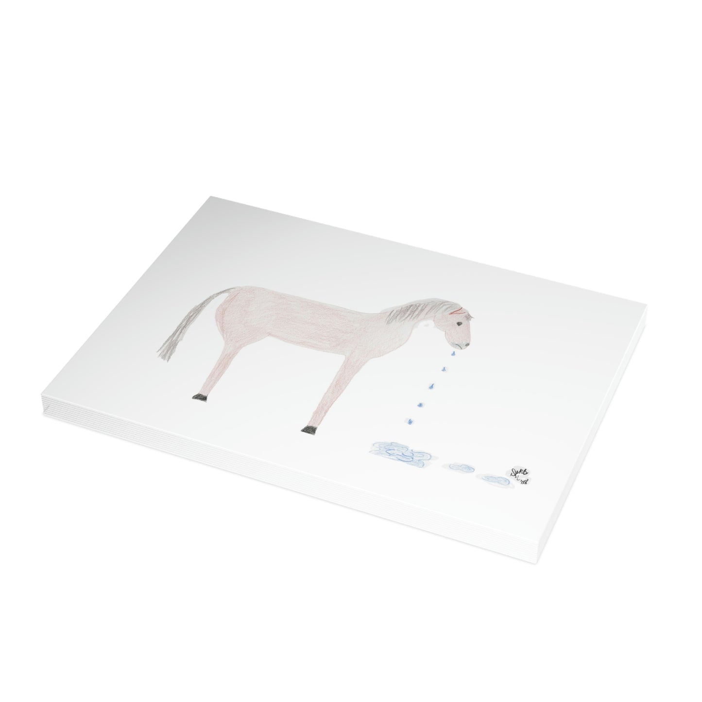 Get Well - Sorry to Hear You've Been in the Horse Spittle