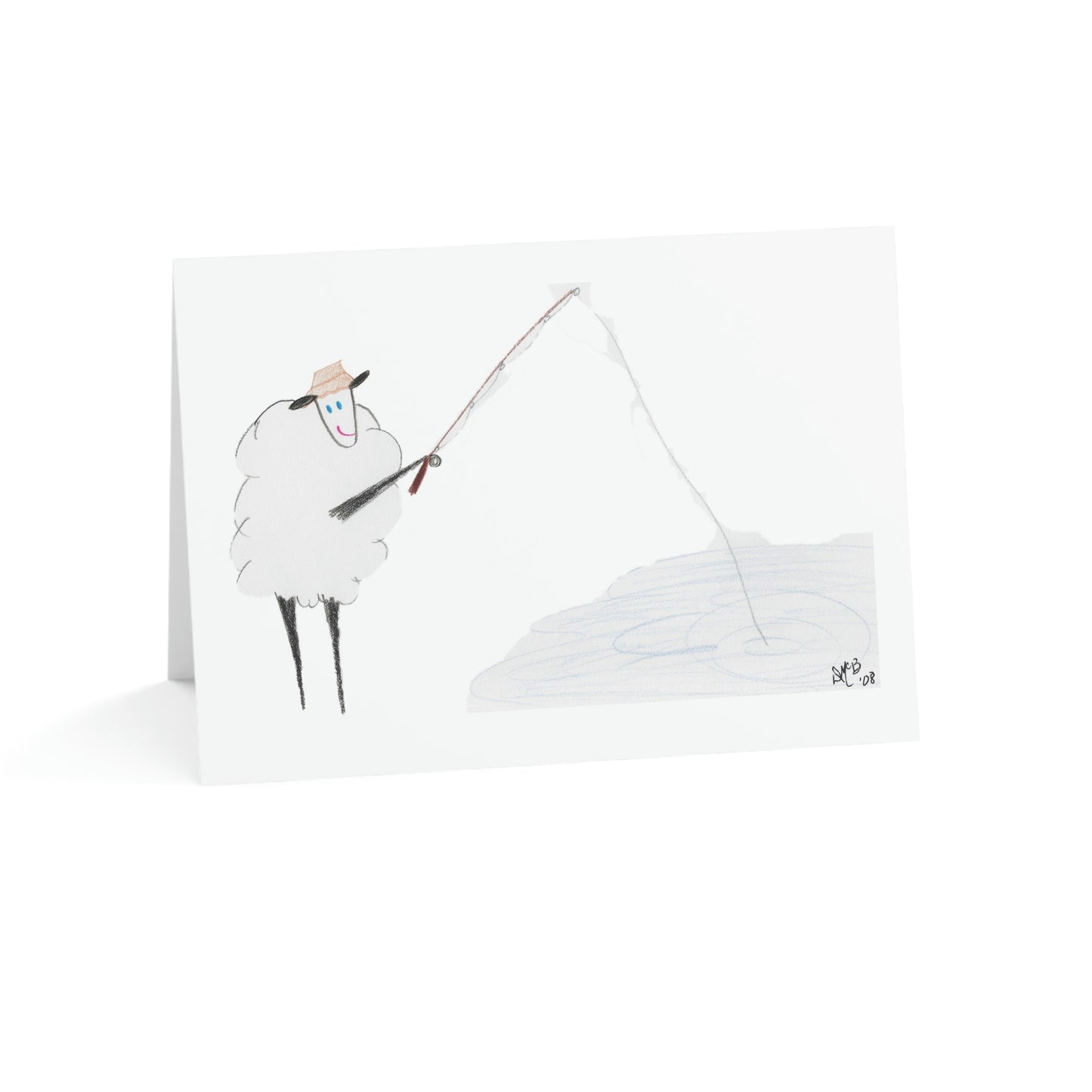 Happy Birthday - Fishing Ewe a Happy Birthday