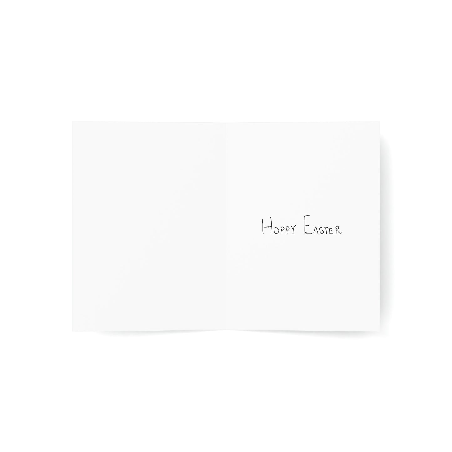 Easter - Hoppy Easter - Brown Bunny on Pogo Stick