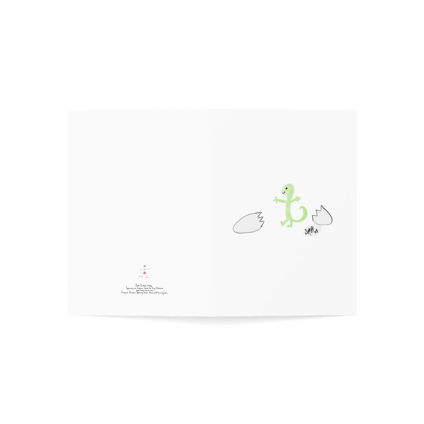 Happy Birthday - Happy Hatch Day (Lizard)