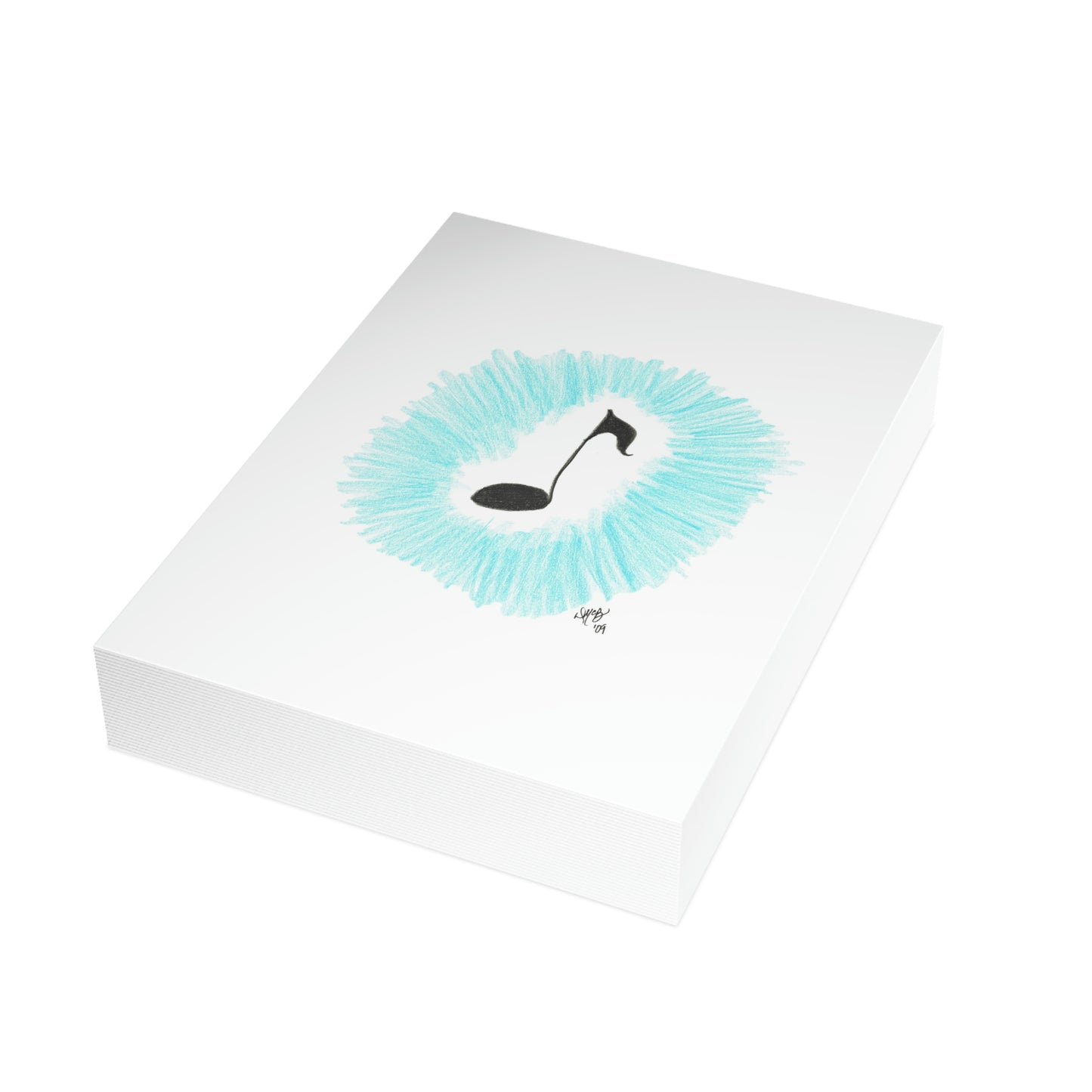 Thinking of You/Miss You - Just a Note out of the Blue - Greeting Cards (1, 10, 30, and 50pcs)