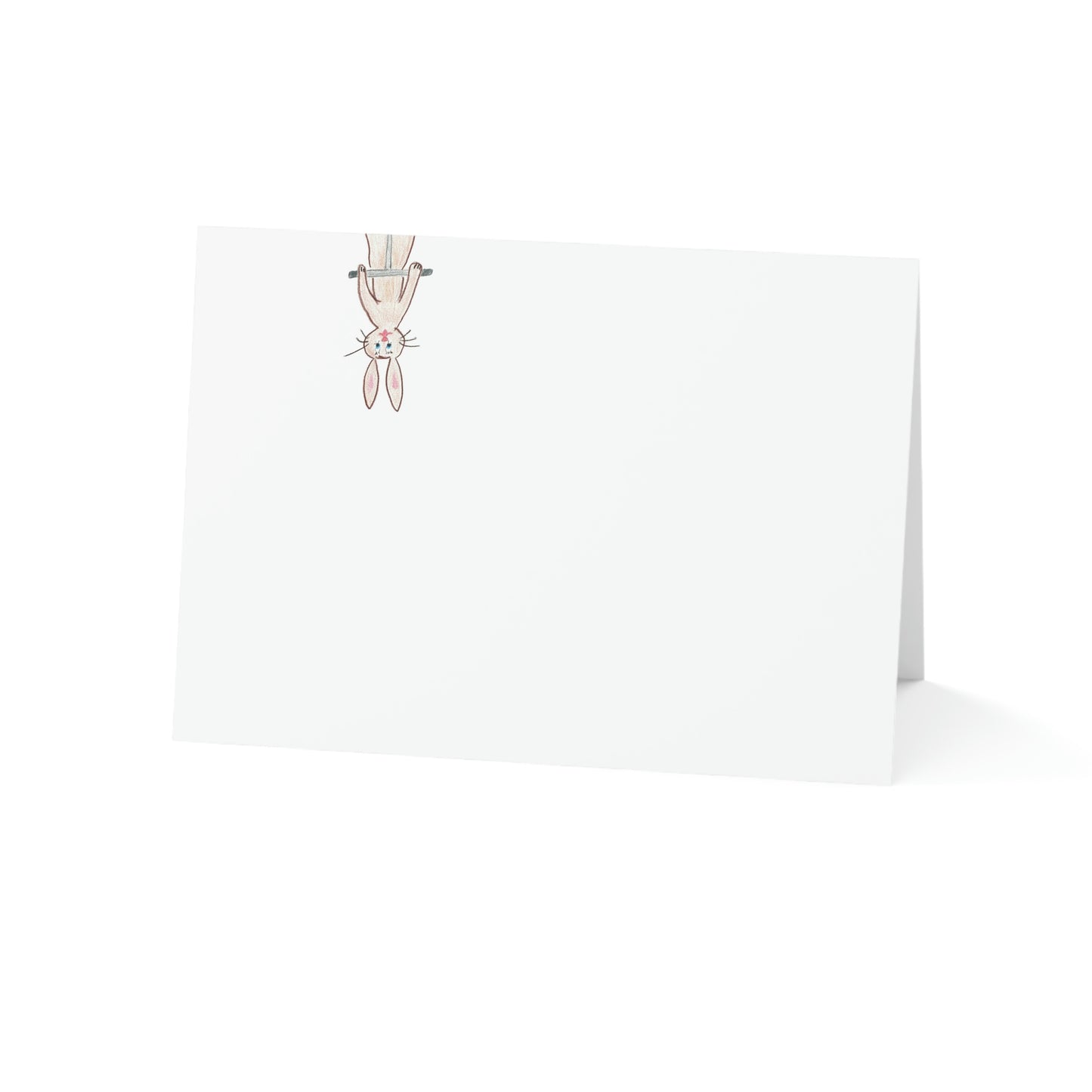 Easter - Hoppy Easter - Brown Bunny on Pogo Stick