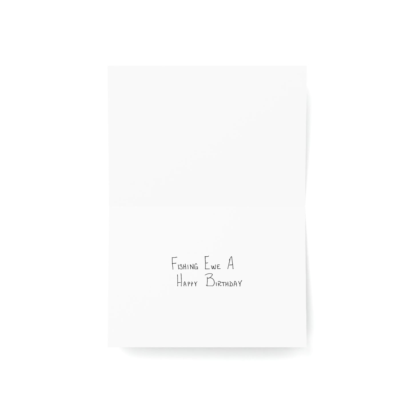 Happy Birthday - Fishing Ewe a Happy Birthday