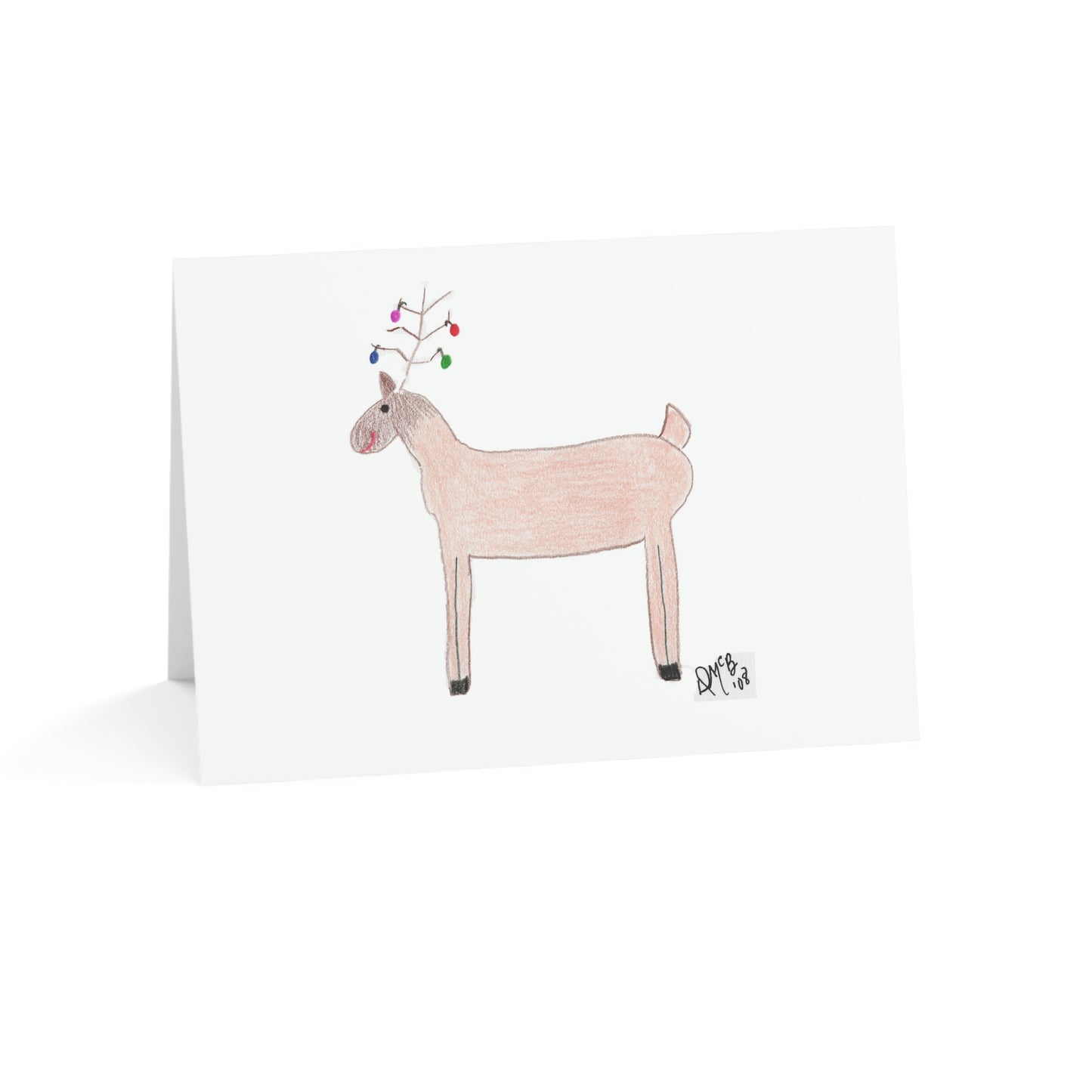 New Year - Happy Nude Deer