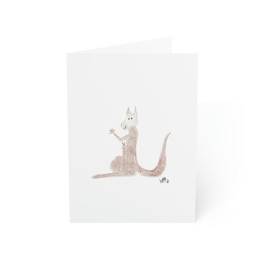 Thinking of You/Miss You - What's Hoppening - Greeting Cards (1, 10, 30, and 50pcs)