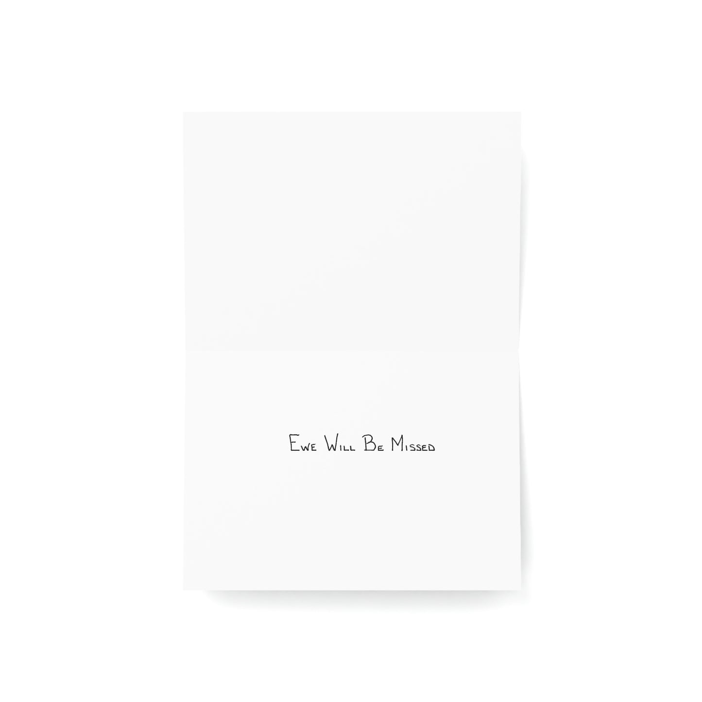 Goodbye - Ewe Will Be Missed