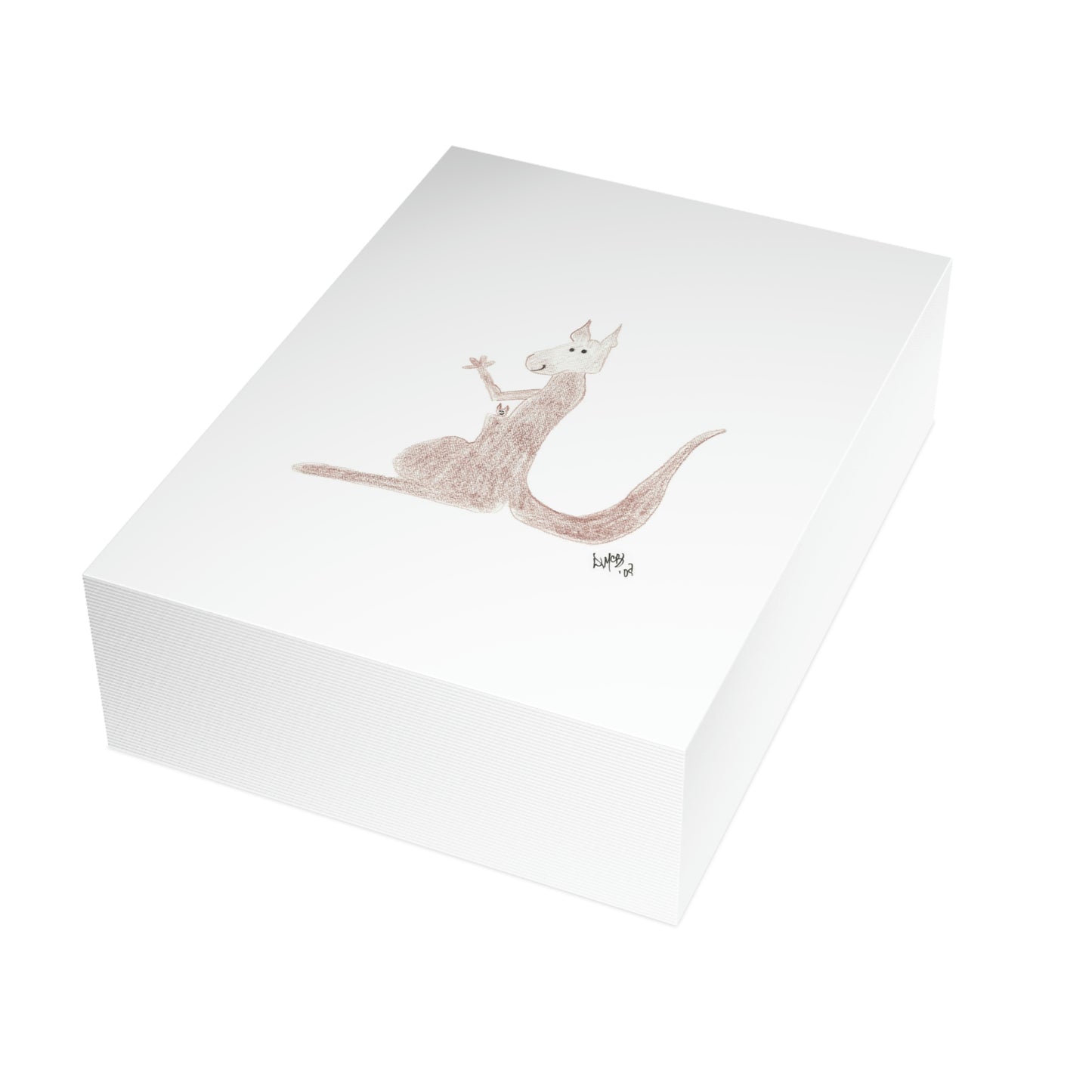 Thinking of You/Miss You - What's Hoppening - Greeting Cards (1, 10, 30, and 50pcs)