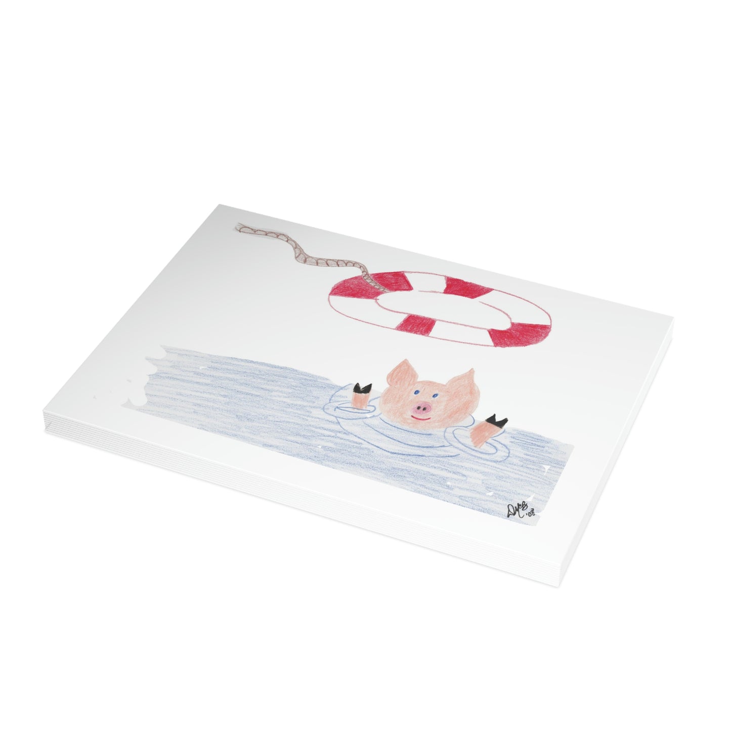 Thank You - Thanks for Saving My Bacon - Greeting Cards (1, 10, 30, and 50pcs)