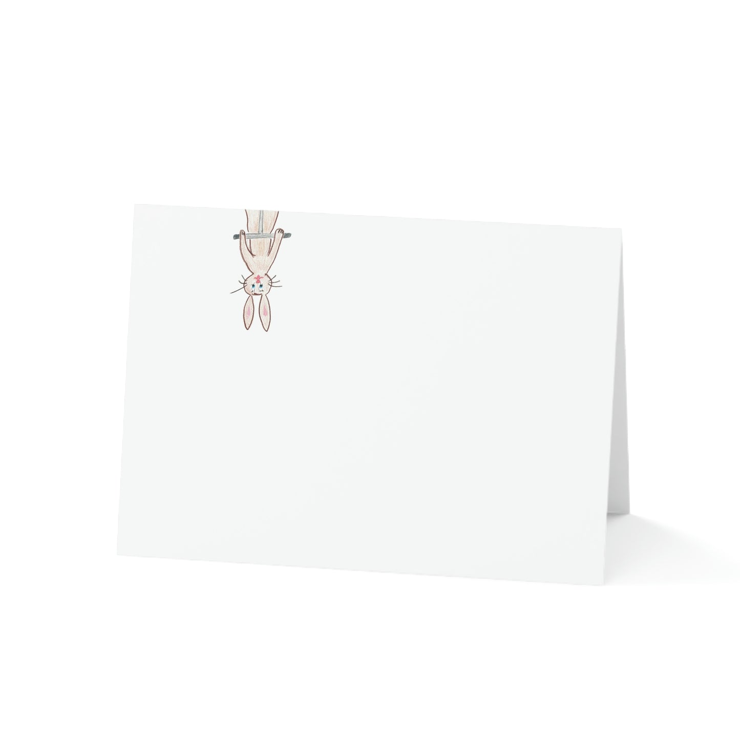 Easter - Hoppy Easter - Brown Bunny on Pogo Stick